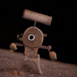 Rusty Roboz experiment made with GLIDE