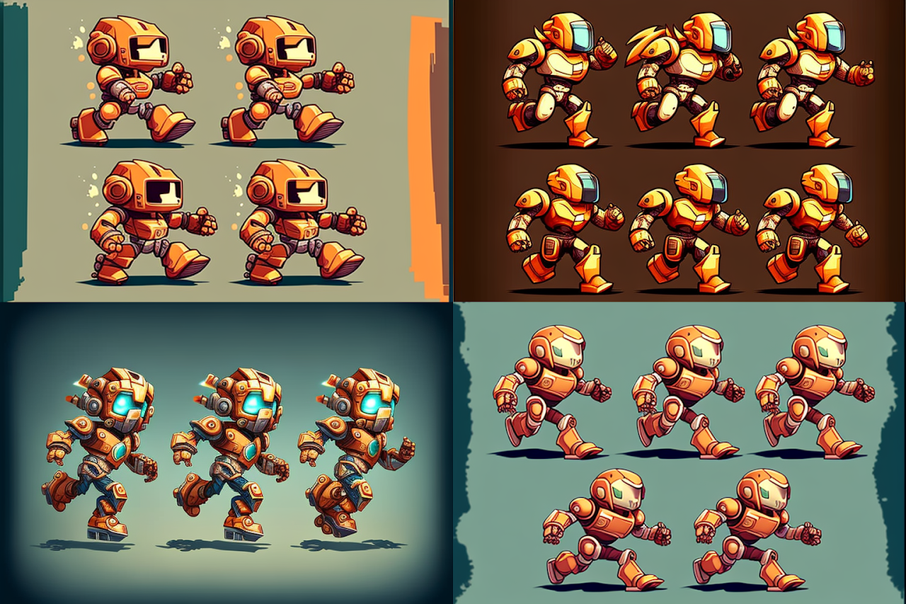 Metroidvania game using AI ART image 2